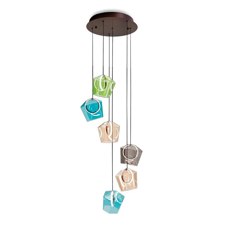 A Buen Precio Lámpara colgante Ingrid 6L LED 36w (3000k) 966lm colores - Schuller