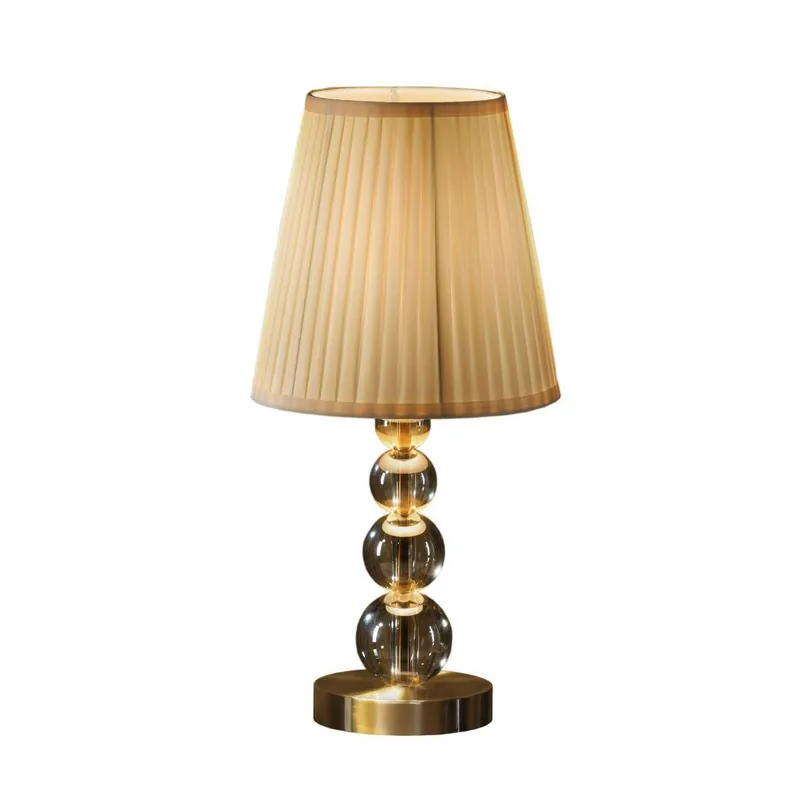 Rebajas Lámpara de mesita Mercury 45cm E27 latón - Schuller