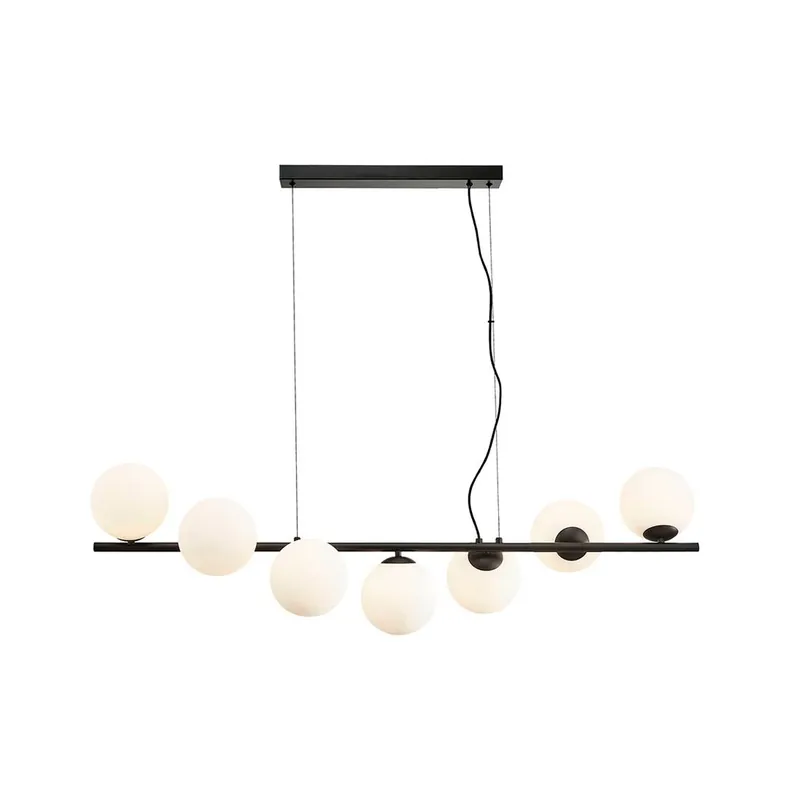 Artesanal Lámpara colgante Inoa LED 7L 120cm G9 cristal - Schuller