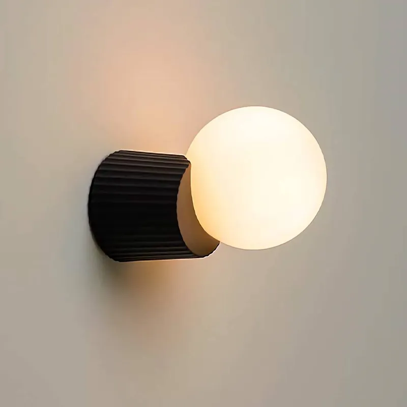Aplique de pared Land CS cerámica y vidrio soplado - Milan Garantía Incluida