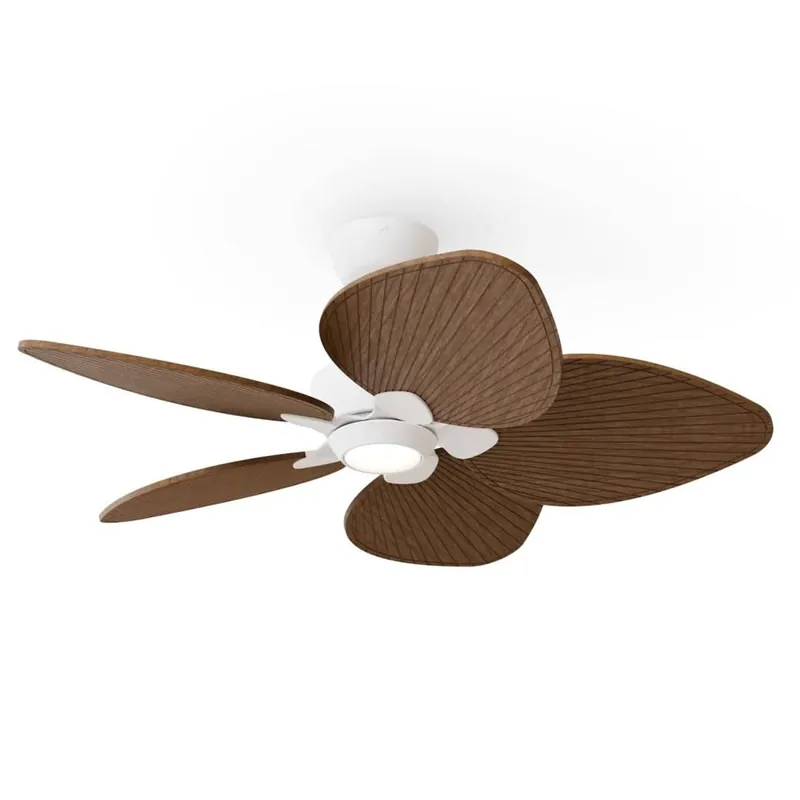 Ventilador de techo Alma DC LED Ø100cm 5 aspas blanco - Sulion Moderno
