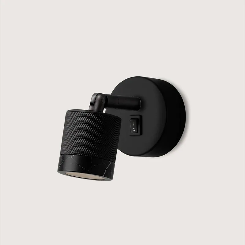 Aplique de pared Tea LED 3w (2700k) 300lm mármol natural - Aromas Nueva Colección