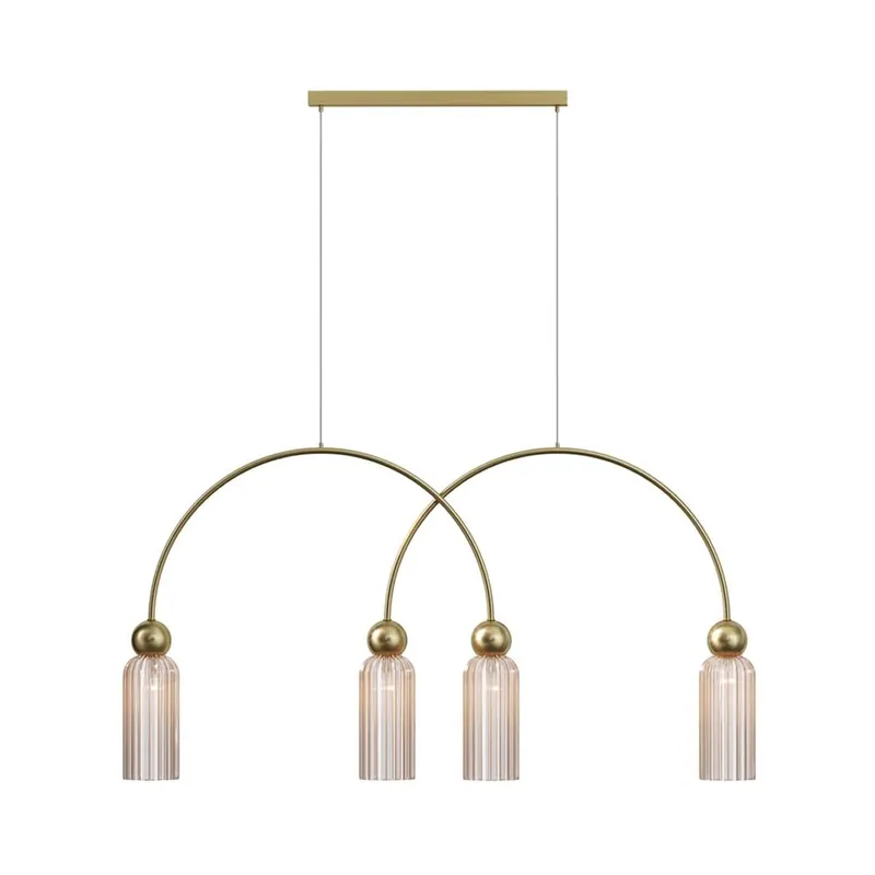 Stock Limitado Lámpara colgante Antic 4L E14 LED cristal - Maytoni
