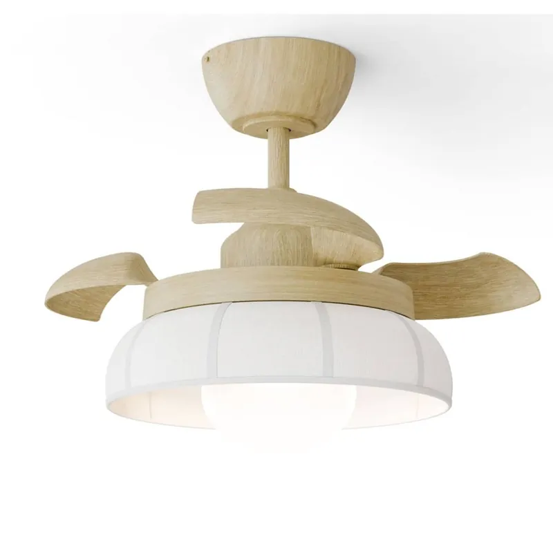 Ventilador de techo Emma S DC LED Ø34cm textil - Sulion Devolución Gratuita