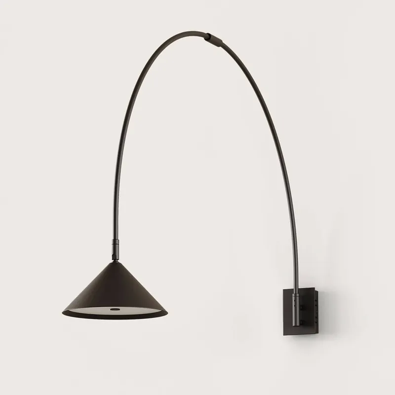 Aplique de pared Hinoo LED arco dimmable - Aromas Exclusivo