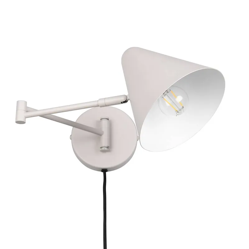 Tendencia Aplique de pared Cosima E14 brazo articulado - Trio