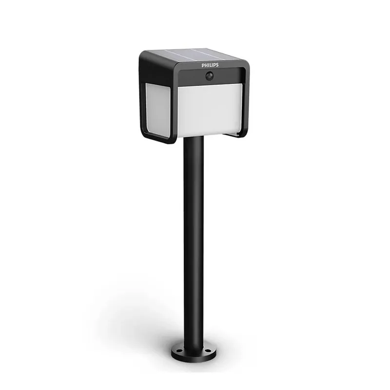Baliza suelo/pincho Ezra Solar IP44 230lm + sensor - Philips Imprescindible (Must-Have)