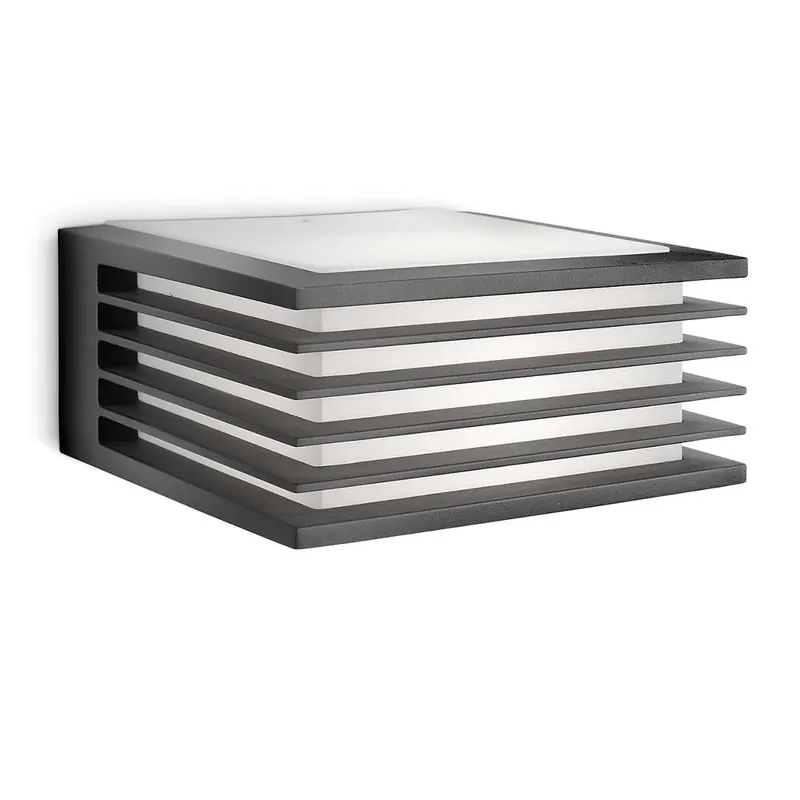 Solo Por Tiempo Limitado Aplique de pared Shades E27 IP44 LED antracita - Philips