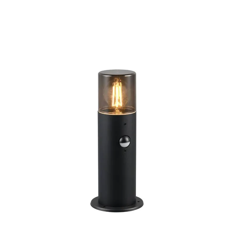 Últimas Unidades Baliza Hoosic 1L E27 sensor IP44 humo y antracita - Trio
