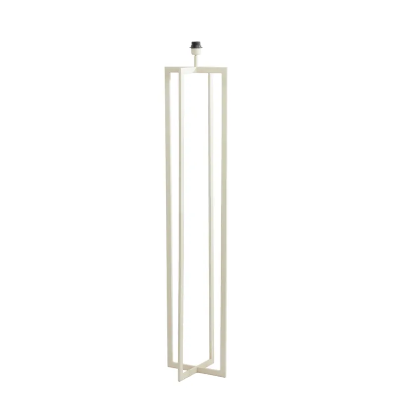 Últimas Unidades Lámpara de pie beige con diseño moderno y estructura de metal. Perfecta para cualquier espacio interior. ✓ Entrega rápida ✓ 2 años de garantía