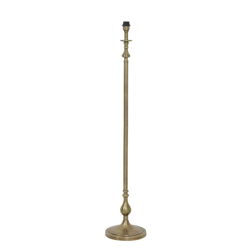 Promoción Exclusiva Lámpara de pie en bronce con un diseño clásico y elegante. Perfecta para cualquier habitación. ✓ Garantía de 2 años ✓ Envío gratis desde 50 €