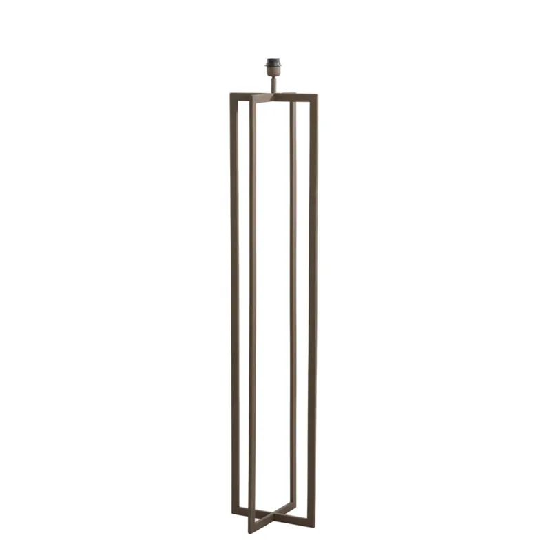 Bestseller Lámpara de pie marrón con estilo moderno y estructura en metal. Ideal para cualquier habitación. ✓ Envío gratis desde 50 € ✓ 2 años de garantía.