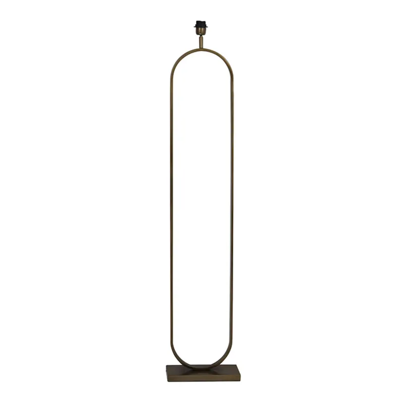 Base de lámpara de pie clásica de latón Light and Living Jamiri Descuento