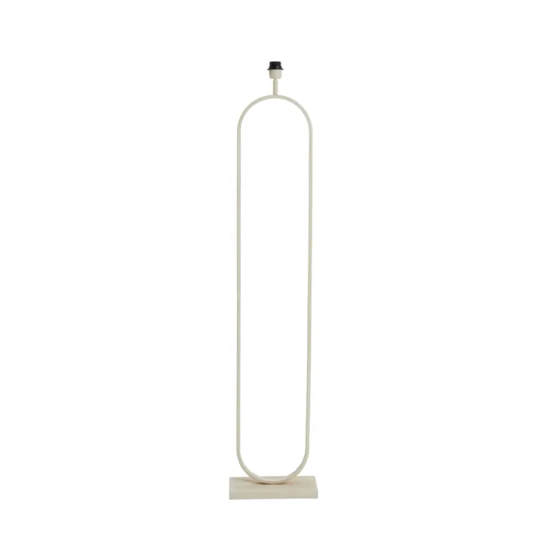 Lámpara de pie en elegante color beige, fabricada en metal y perfecta para cualquier espacio. ✓ Envío gratis desde 50 € ✓ 2 años de garantía Favorito De Clientes