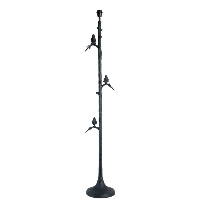 Venta Final Lámpara de pie negra de diseño moderno y estructura de metal. Ilumina tu hogar con elegancia y confort. ✓ Envío gratis desde 50 € ✓ 2 años de garantía
