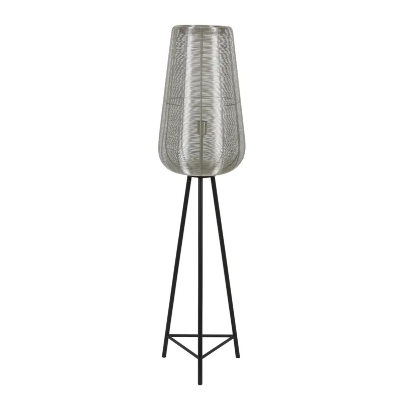 Descubre la elegante lámpara de pie plata de Light & Living, perfecta para dar un toque moderno y oriental a tu hogar. ✓ Envío gratis desde 50 € ✓ 2 años de garantía Gran Oferta