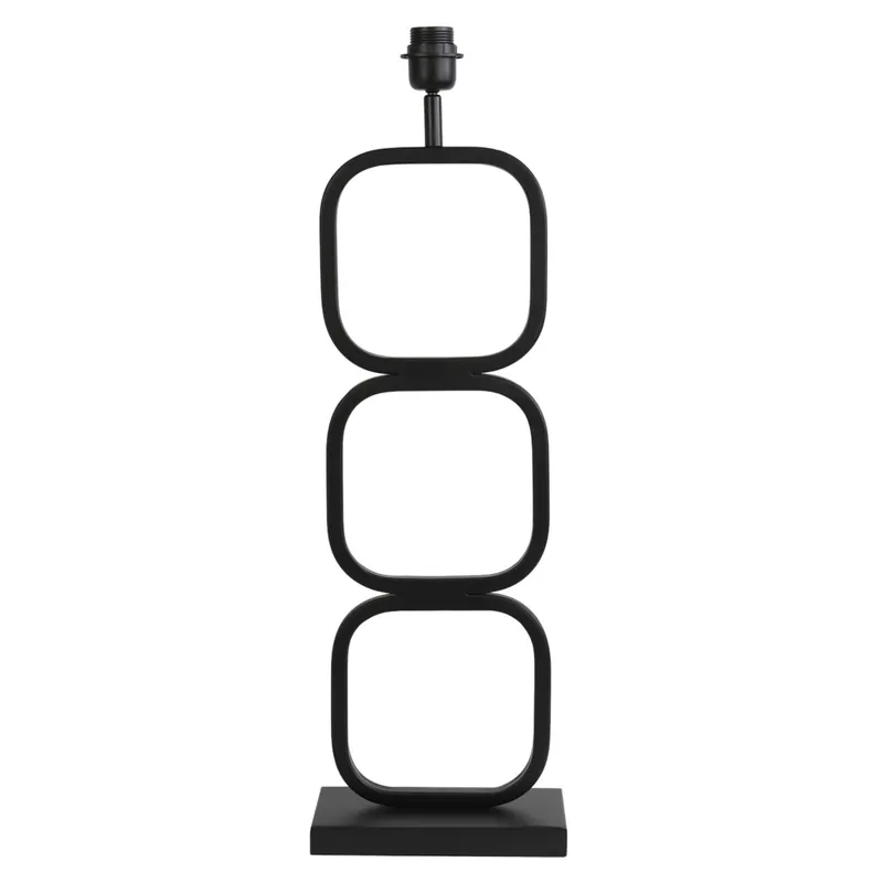Lámpara de mesa negra y moderna de Light & Living, ideal para cualquier habitación. ✓ Envío gratis desde 50 € ✓ 2 años de garantía. Edición Limitada