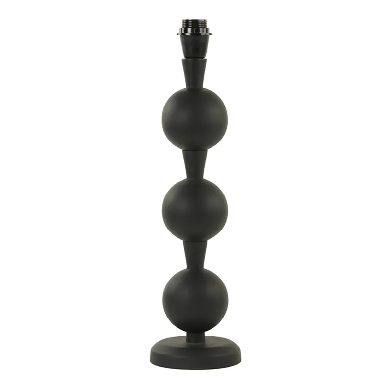 Descuento Lámpara de mesa moderna negra con esferas Light and Living Gulsum