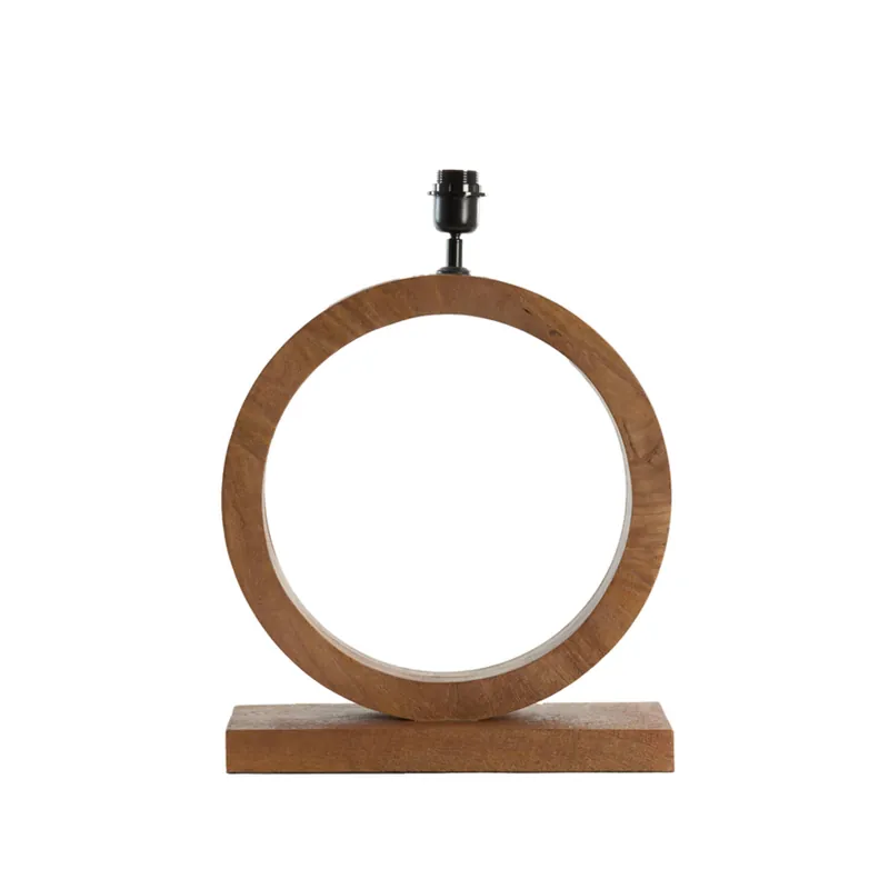 Lámpara de mesa marrón con estilo rústico y base de madera de alta calidad. ✓ Envío gratis desde 50 € ✓ 2 años de garantía. Stock Limitado