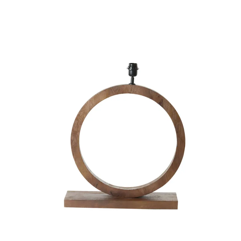 Lámpara de mesa marrón de estilo rústico y fabricada en madera de alta calidad, ideal para cualquier espacio. ✓ Envío gratis desde 50 € ✓ 2 años de garantía Precio Rebajado