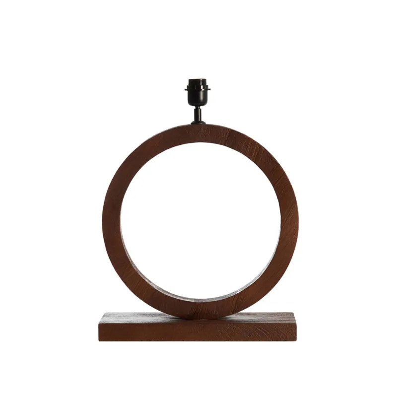 Lámpara de mesa marrón de estilo rústico fabricada en madera, ideal para cualquier habitación. ✓ Envío gratis desde 50 € ✓ 2 años de garantía. Última Versión