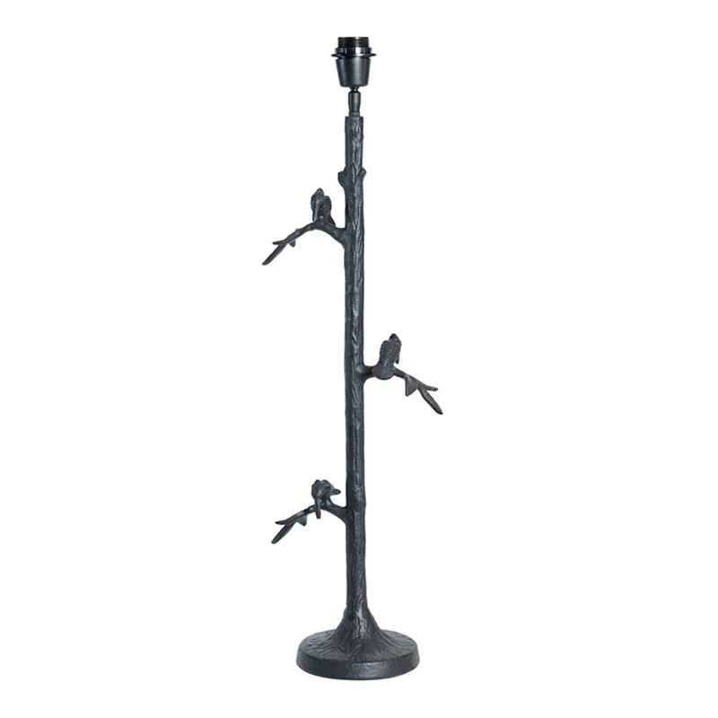 Oferta Flash Lámpara de mesa clásica negra con aves Light and Living Branch