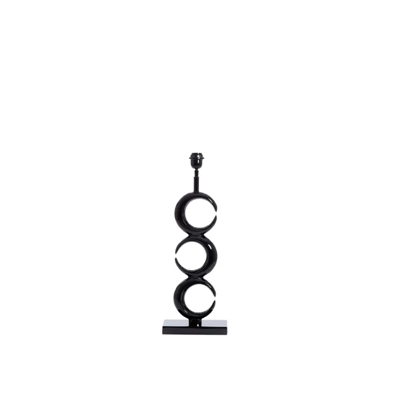Exclusivo Lámpara de mesa negra con diseño geométrico y material de metal de alta calidad. ✓ Envío gratis desde 50 € ✓ 2 años de garantía.