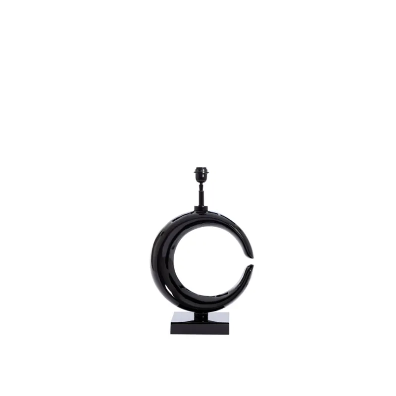 Lámpara de mesa negra de estilo oriental en metal, perfecta para cualquier rincón. ✓ Envío gratis desde 50 € ✓ 2 años de garantía. Rebajas