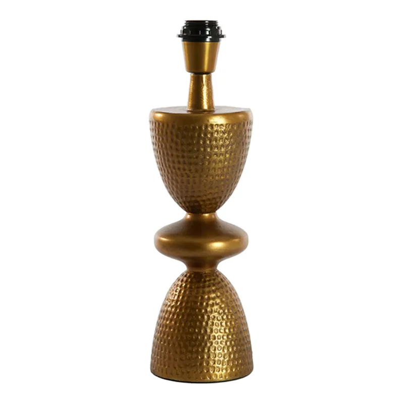 Lámpara de mesa ovalada clásica dorada Light and Living Smith Envío Internacional