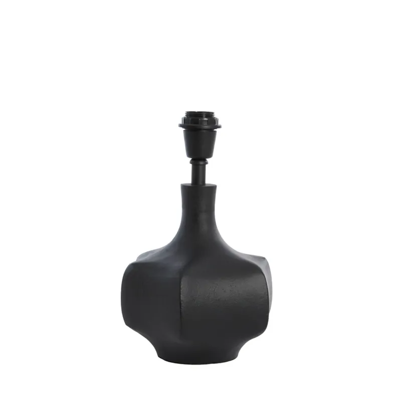 Bestseller Lámpara de mesa negra moderna Light & Living Barril