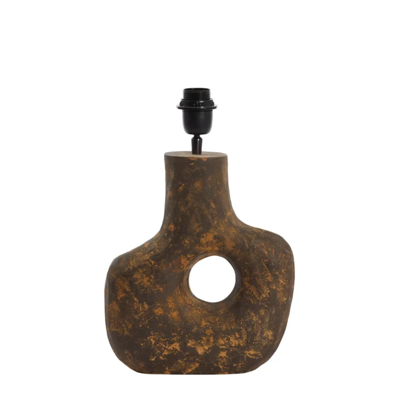 Precio Reducido Lámpara de mesa marrón con estilo rústico y fabricada en metal de alta calidad. Perfecta para cualquier espacio. ✓ Envío gratis desde 50 € ✓ 2 años de garantía