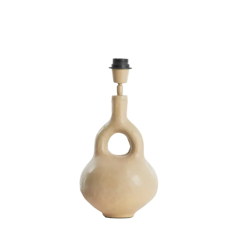 Promoción Lámpara de mesa beige de diseño Japandi y fabricada en metal. Aporta estilo y funcionalidad a cualquier espacio. ✓ Envío gratis desde 50 € ✓ 2 años de garantía.