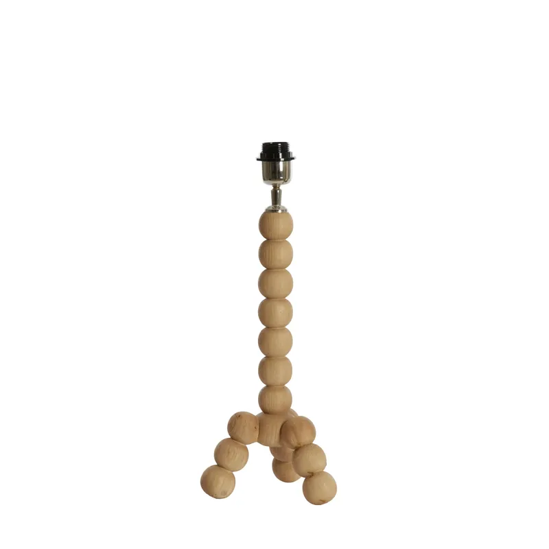 Envío Exprés Lámpara de mesa Veglio en color natural, fabricada con madera de alta calidad y diseño Japandi. ✓ Envío gratis desde 50 € ✓ 2 años de garantía.