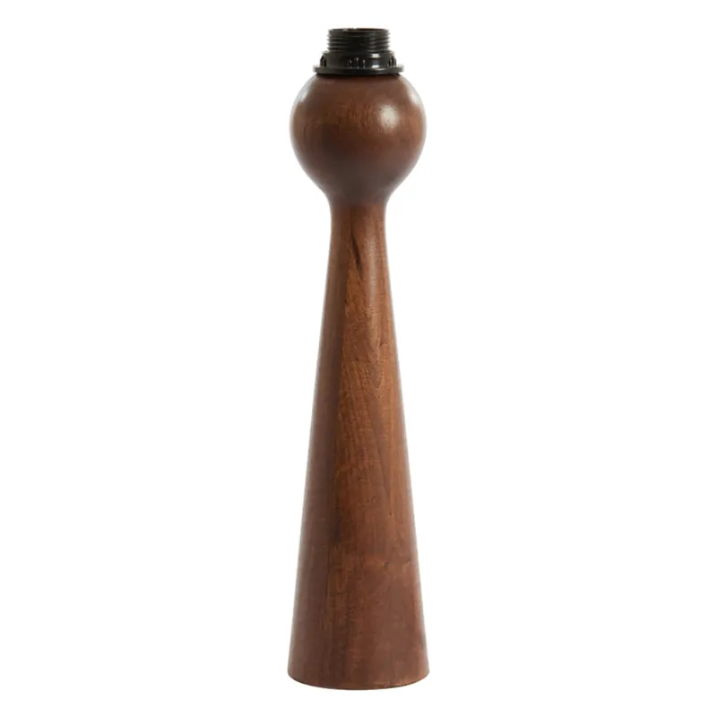 Lámpara de mesa Festina en color marrón, fabricada en madera de alta calidad, ideal para dar un toque rústico a tu hogar. ✓ 2 años de garantía ✓ Envío gratis desde 50 € Profesional
