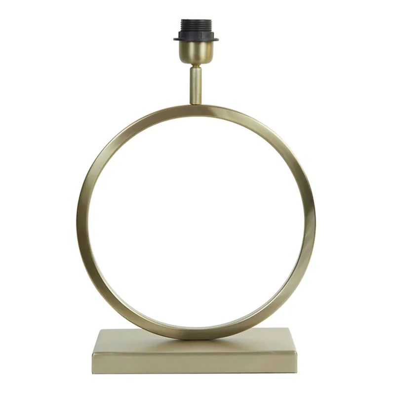 Lamp base 30x13x37 cm LIVA light gold Envío Inmediato
