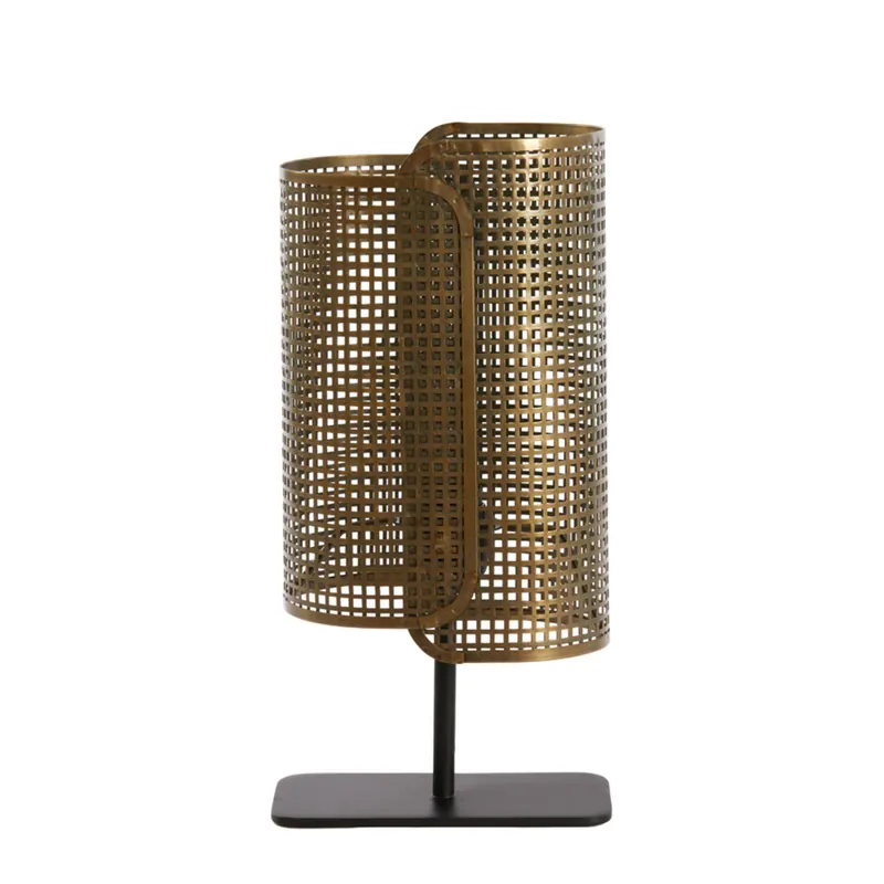 Envío Inmediato Ilumina tu hogar con la lámpara de mesa Maci en bronce, perfecta para cualquier espacio. ✓ 2 años de garantía ✓ Envío gratis desde 50 €