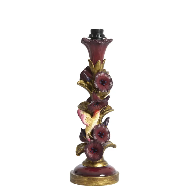 Lámpara de mesa roja con diseño elegante y material plástico resistente. ✓ 2 años de garantía ✓ Envío gratis desde 50 € ¡Ilumina tu hogar! Alta Calidad