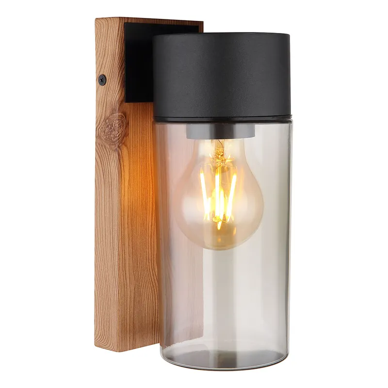 Descuento Lámpara exterior rural de metal natural Globo Etsi
