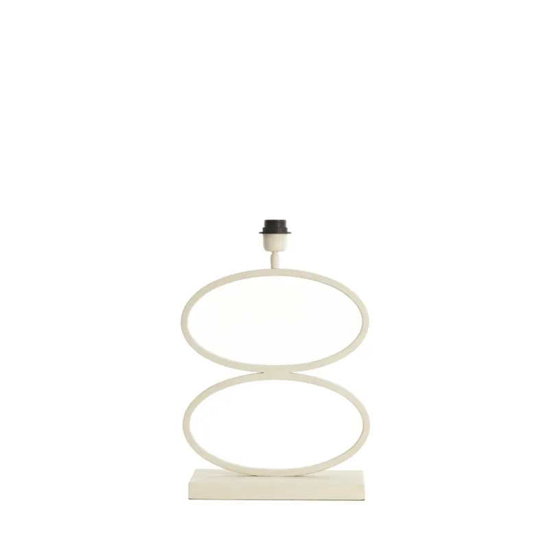 Lámpara de mesa beige de diseño elegante y metálico, perfecta para cualquier habitación. ✓ Envío gratis desde 50 € ✓ 2 años de garantía Marca Reconocida