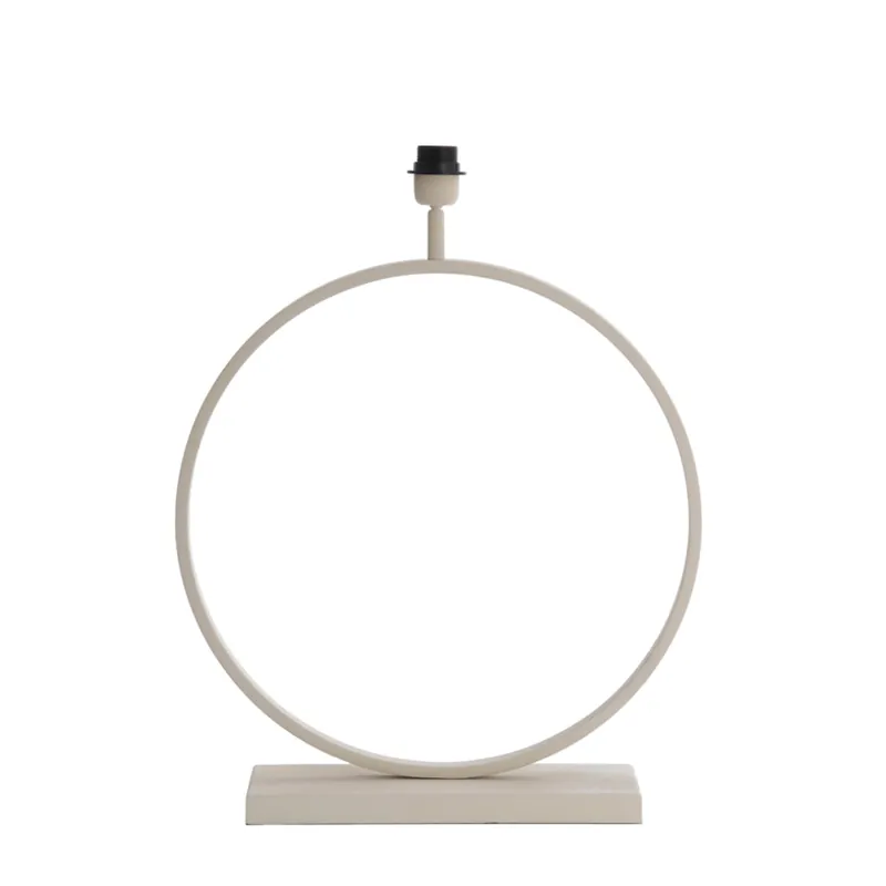 Lámpara de mesa beige de diseño moderno y material metálico. Ideal para dar estilo a cualquier habitación. ✓ Entrega rápida ✓ 2 años de garantía No Te Lo Pierdas