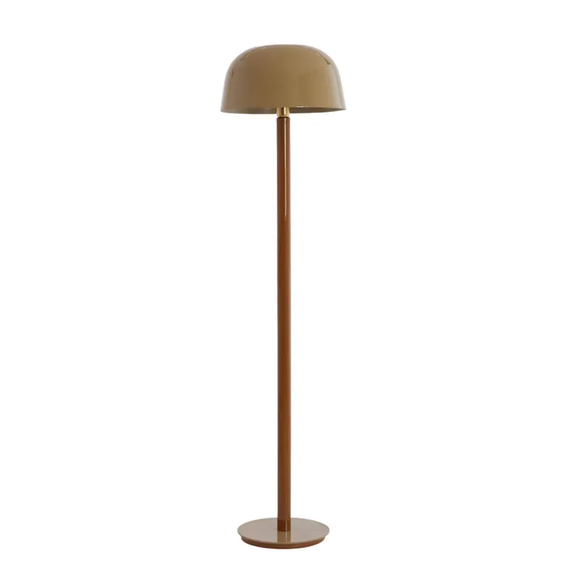 Solo Por Tiempo Limitado Lámpara de pie marrón de estilo retro con estructura metálica y fácil manejo. ✓ Entrega rápida ✓ 2 años de garantía. ¡Ilumina tu hogar con estilo!
