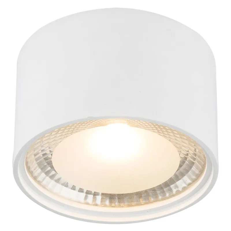 Lámpara de techo moderna de metal blanco Globo Serena Rebajas