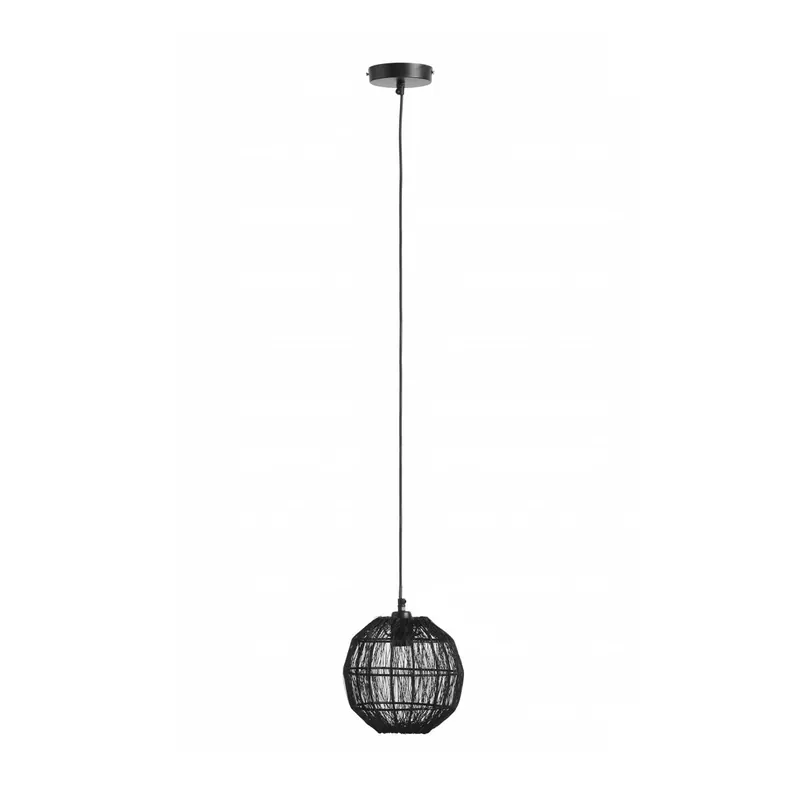 Artesanal Lámpara colgante negra con diseño elegante y casquillo E27 para personalizar la luz. ✓ Envío gratis desde 50 € ✓ 2 años de garantía.