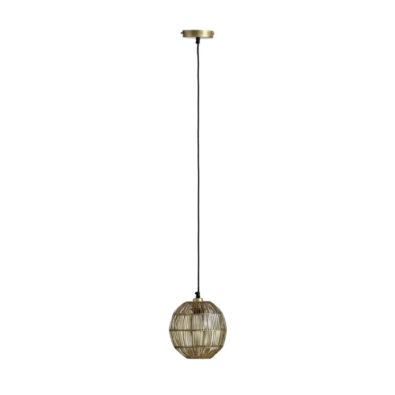 Lámpara colgante en bronce con diseño elegante y casquillo E27 para personalizar la luz. ✓ Envío gratis desde 50 € ✓ 2 años de garantía Comprar En Línea