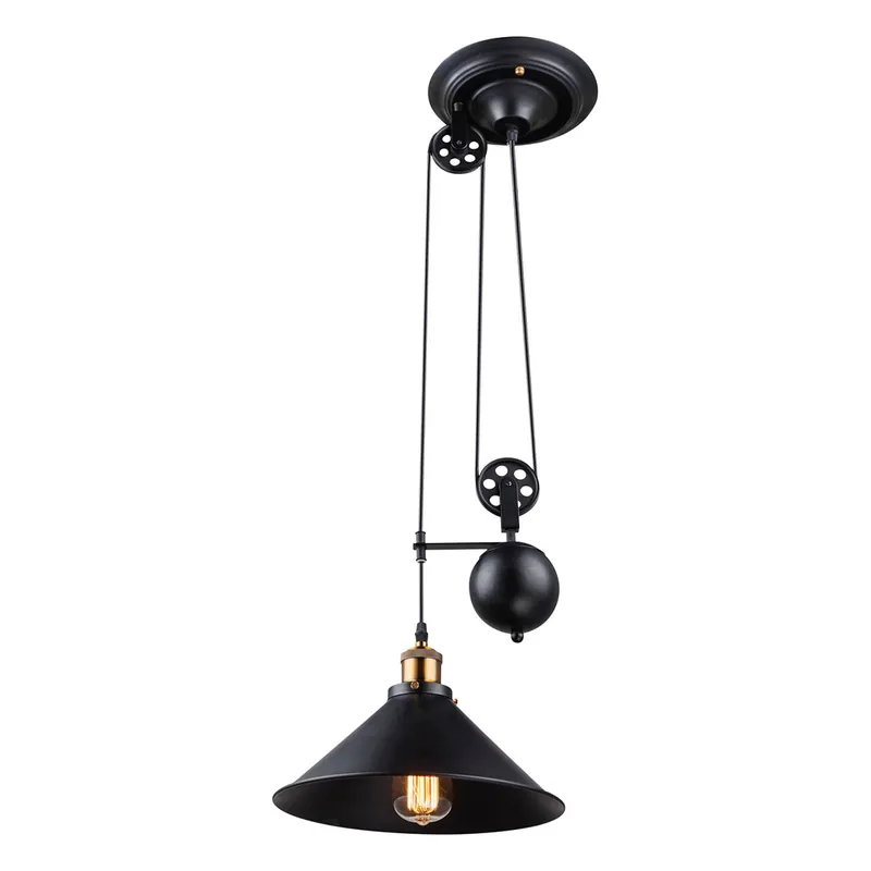 Lámpara colgante ajustable vintage de metal cobre Globo Lenius Ordena Ya