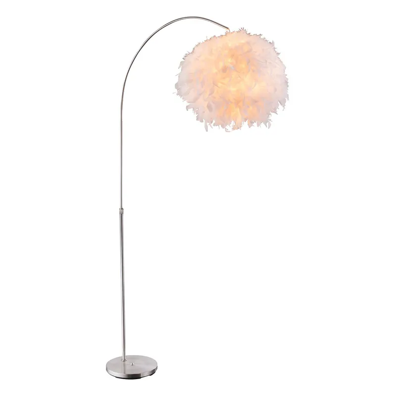 Oferta Flash Lámpara de pie Japandi de metal níquel Globo Katunga