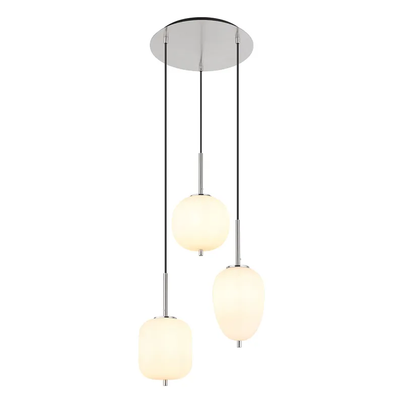 Oferta Limitada Lámparas colgantes clásicas de bolas níquel Globo Blacky I