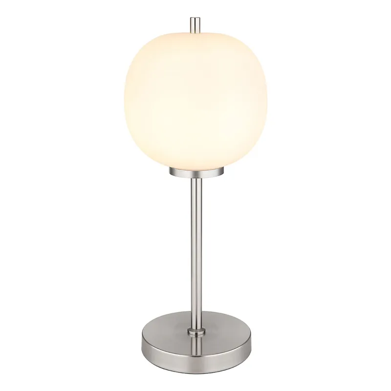 Comprar En Línea Lámpara de mesa clásica de metal níquel Globo Blacky I