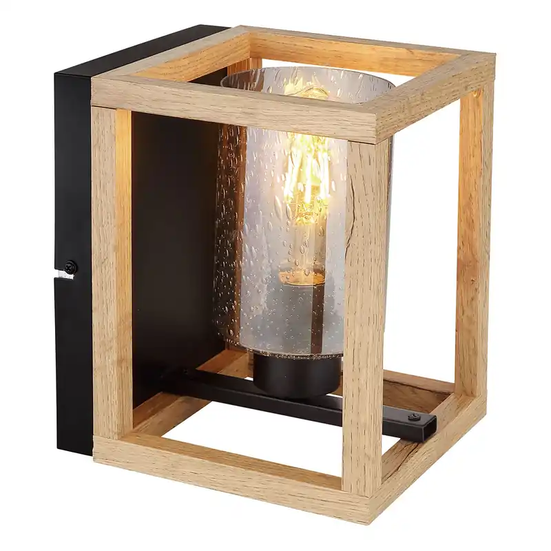 Oferta Flash Aplique rural negro en forma de cubo Globo Pettey