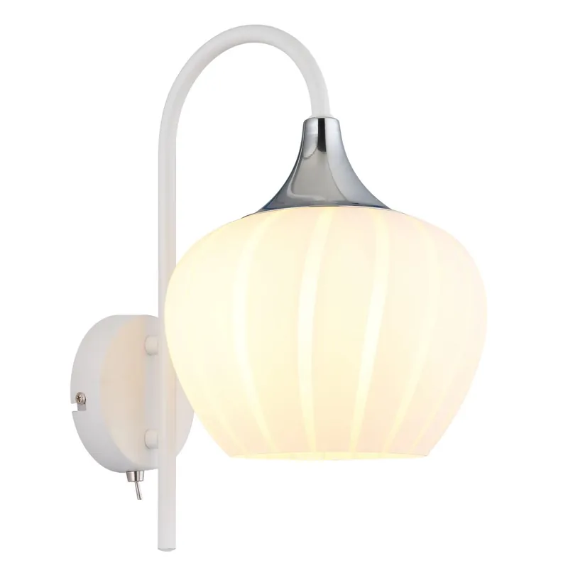 Solo Hoy Aplique moderno Opale Satin vidrio Maxy | lamparas-en-linea